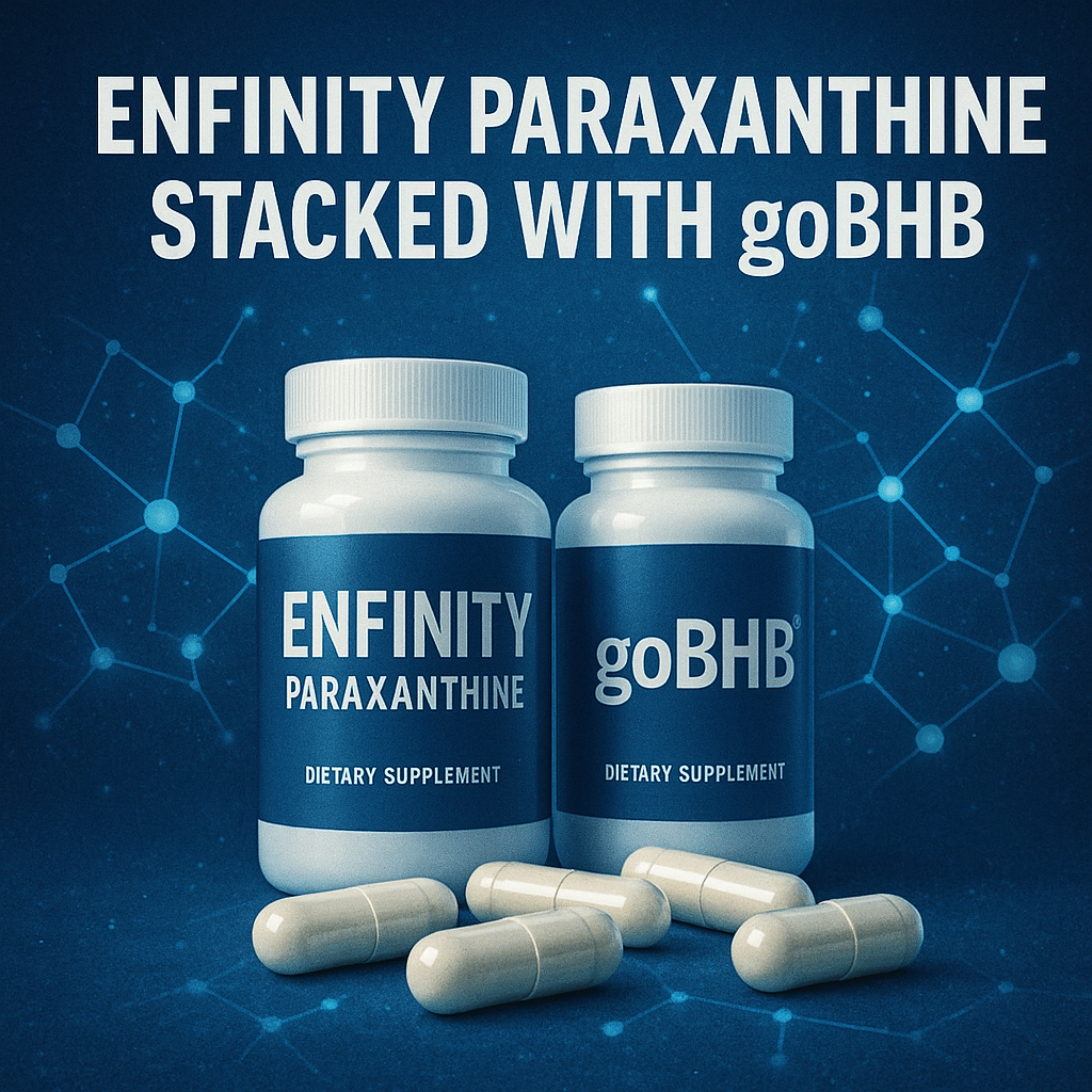 Enfinity paraxanthine & gobhb supplement stack