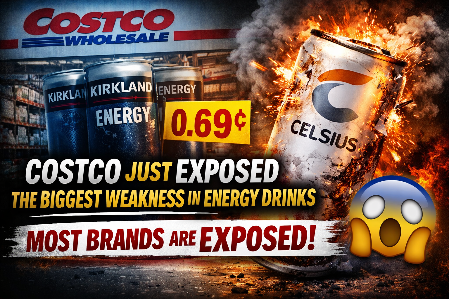 Costco reveals weakness in energy drinks